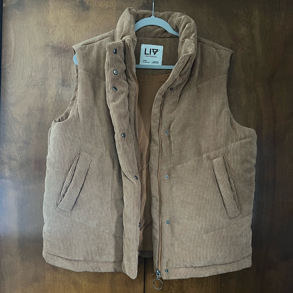 LIV Outdoor Kiara Quilted Corduroy Puffer Vest